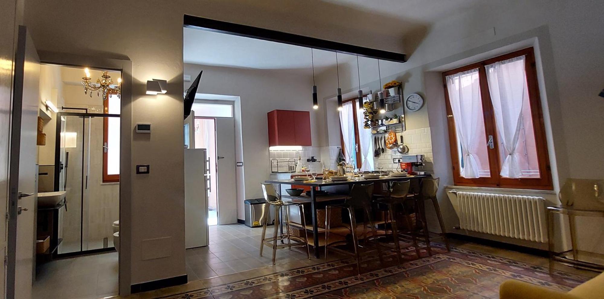 Moderno Appartamento Vista Mare, Con Parcheggio Privato Porto Venere Exterior foto